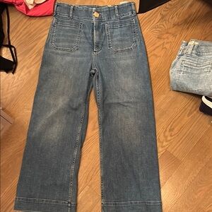 Anthropologie Maeve wide leg colette jeans